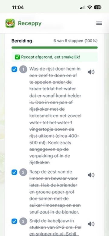 Receppy app – screenshot 6