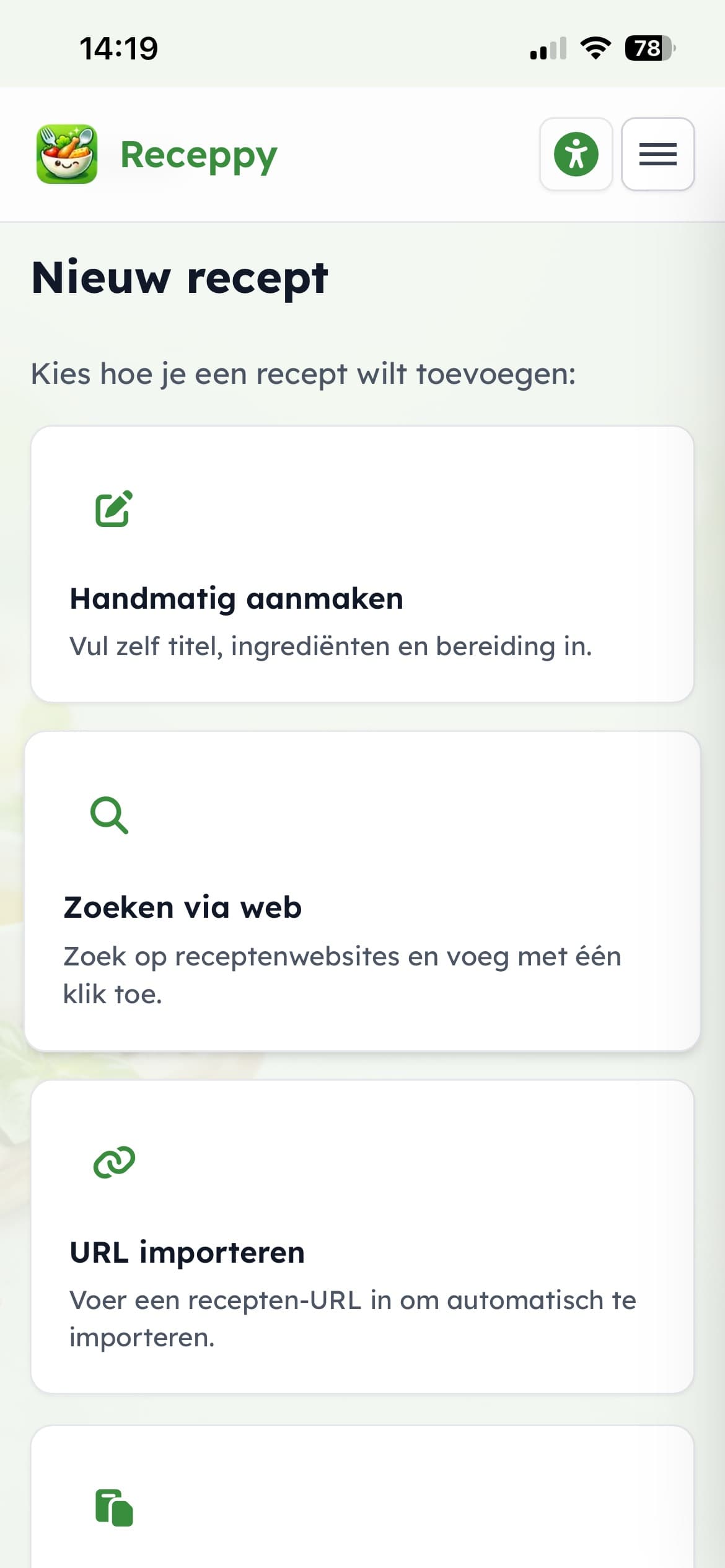 Receppy app – screenshot 7