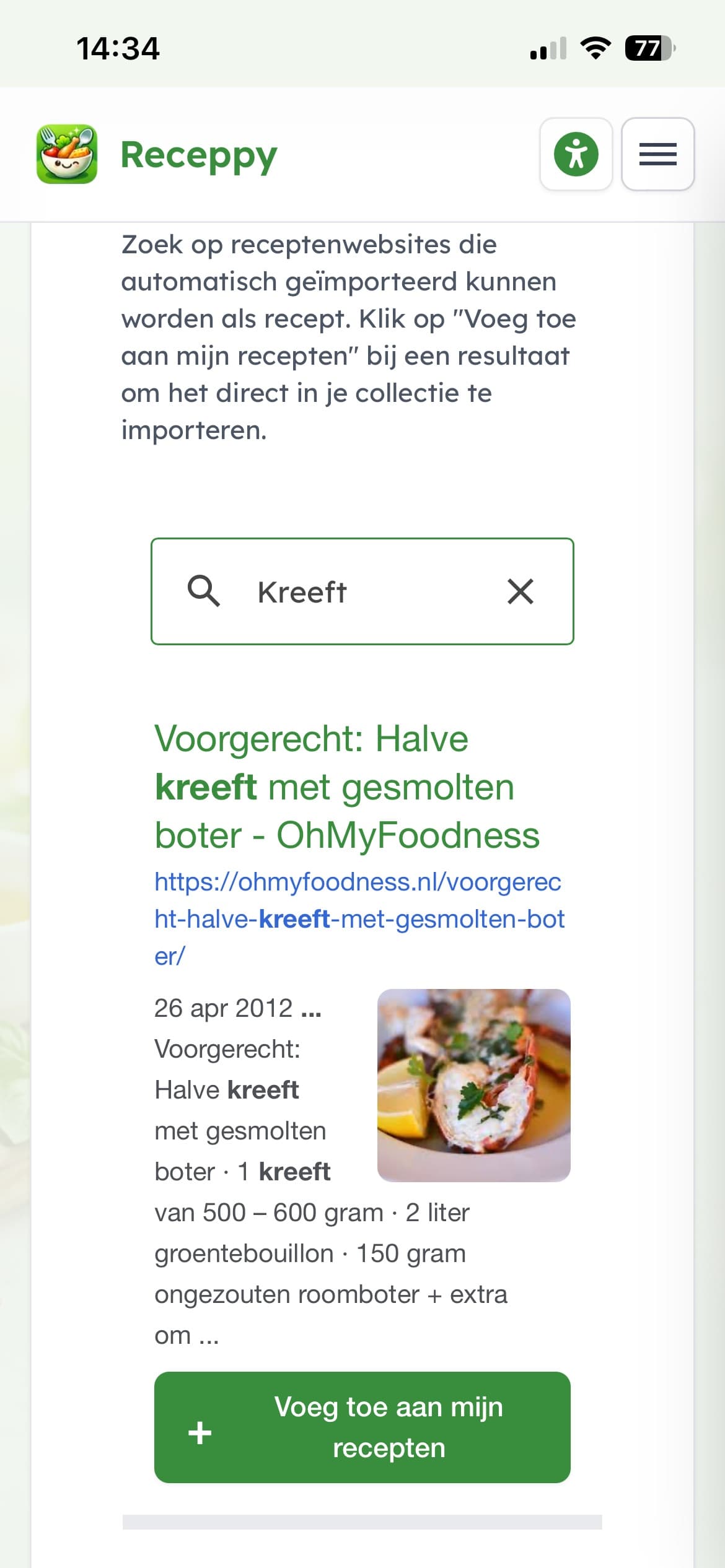 Receppy app – screenshot 9